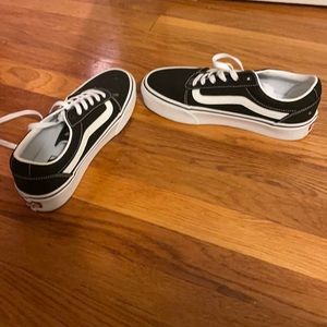NWT black vans.